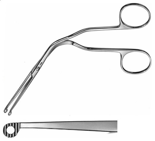 AE-AN379R, MAGILL, CATHETER INTRODUCING FORCEPS, SMALL, FOR INFANTS, 150 mm, 6" 