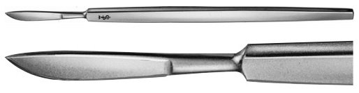 SCALPEL, 130 mm, 5 1/8" 