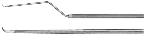 AE-FD351R, MICRO VESSEL KNIFE, UPWARDS CURVED, 185 mm, 7 1/4"