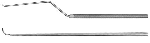 AE-FD366R, YASARGIL, MICRO VESSEL KNIFE,  UPWARDS CURVED, 185 mm, 7 1/4" 	