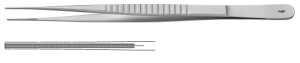AE-FB395R, DE BAKEY ATRAUMATA DISSECTING FORCEPS 1,0MM WIDE 195 mm, 7 3/4"