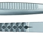 AE-FB397R, RESANO DISSECTING FORCEPS CARDIAC VALVE FORCEPS, TIP SIZE 2 MM 180 mm, 7"