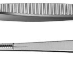 AE-FB418R, DE BAKEY ATRAUMATA - ATRAUMATIC FORCEPS 1,5 MM JAW 240 mm, 9 1/2"