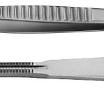 AE-FB785R, COOLEY ATRAUMATA - ATRAUMATIC FORCEPS TIP 2,0MM, STRAIGHT 195 mm, 7 3/4"