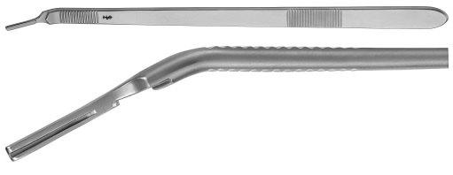 AE-BB178R, BARRÉ, SCLAPEL HANDLE, for left hand, 250 mm, 10" 