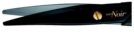 AE-BC253B, MAYO 	NOIR DISSECTING SCISSORS 	CURVED, SHARP 	170 mm, 6 3/4" 