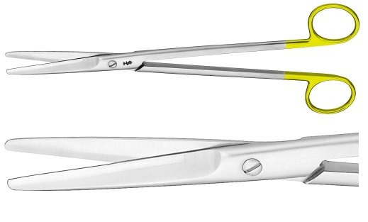 AE-BC558R, MAYO 	DUROTIP DISSECTING SCISSORS 	STRAIGHT 	239 mm, 9" 