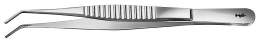 AE-FB401R, DE BAKEY ATRAUMATA DISSECTING FORCEPS 2,0MM WIDE 150 mm, 6"