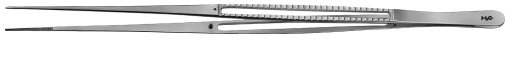 AE-FC418R, ATRAUMATA FORCEPS ULTRALIGHT, STRAIGHT, 1,5 MM JAW 300 mm, 12"