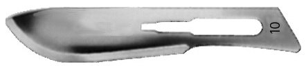 AE-16600495, CUTFIX SCALPEL BLADES 	FIG. 10, STAINLESS STEEL, PAK = PACKAGE OF 100 PIECES IN DISPENSER PACKAGE 