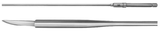 AE-BB060R, SCALPEL HANDLE FOR MICRO-BLADES, 330 mm, 12"