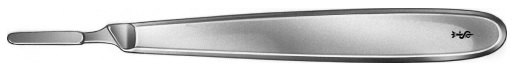 AE-BB089R, SCALPEL HANDLE, FITTING NO.4 FOR BLADES FIG. 18-36, 145 mm, 5 3/4" 