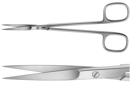 AE-BC006R, JOSEPH 	DELICATE SCISSORS 	STRAIGHT 	150 mm, 6" 