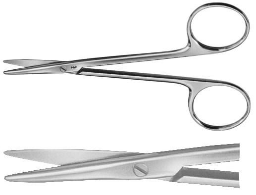 vascular scissors straight delicate pattern blade