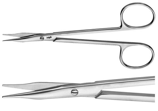 AE-BC194R, STEVENS 	TENDON SCISSORS 	STRAIGHT, BLUNT/BLUNT 	125 mm, 5" 