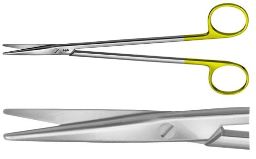 AE-BC276R, METZENBAUM DUROTIP DISSECTING SCISSORS STRAIGHT 	230 mm, 9" 