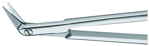 AE-BC517R, DIETHRICH POTTS SCISSORS VERY DELICATE, 60° 180 mm, 7" 