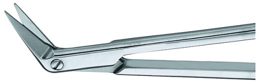 AE-BC524R, DIETHRICH POTTS SCISSORS 60° ANGLED 180 mm, 7" 