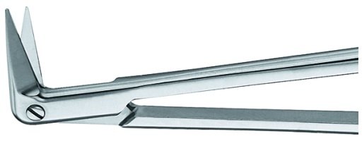 AE-BC525R, DIETHRICH POTTS SCISSORS 90° ANGLED 180 mm, 7" 