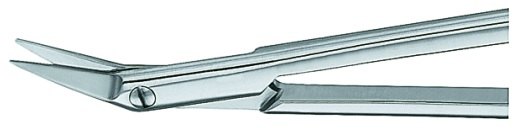 AE-BC531R, DIETHRICH POTTS SCISSORS 25° ANGLED 180 mm, 7" 