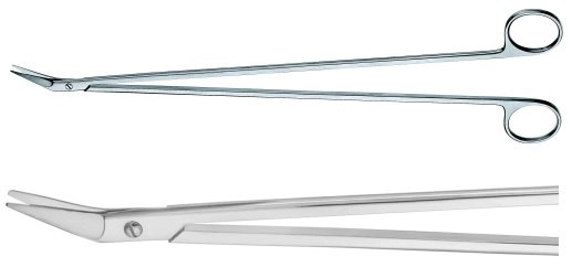 AE-BC679R, COOLEY 	SCISSORS FOR VASCULAR SURGERY 	30 DEGREE ANGLE 	275 mm, 10 3/4"