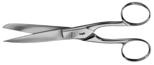 AE-BC835R, BANDAGE SCISSORS 	 	150 mm, 6" 