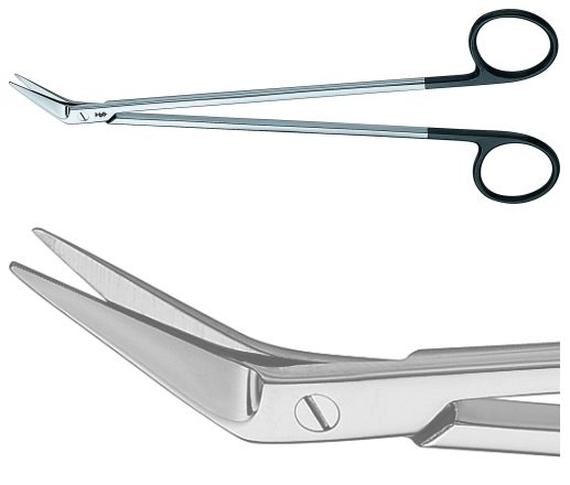 AE-BC958R, POTTS-SMITH 	SUPERCUT SCISSORS 	45 DEGREE ANGLE 	185 mm, 7 1/4" 