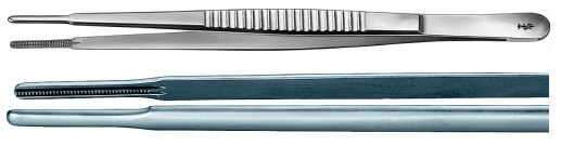 AE-FB409R, DE BAKEY 	ATRAUMATA DISSECTING FORCEPS 	3,5MM WIDE 	350 mm, 14" 