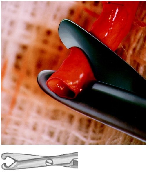 AE-FD028R, MICRO SCISSORS,SPRING TYPE STRAIGHT, VEIN SCISSORS 130 mm, 5 1/8"