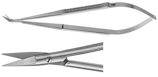 AE-FM442R, MICRO SCISSORS 	STRAIGHT, DELICATE BLADE 	165 mm, 6 1/2" 