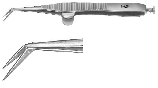 AE-OC461R, WECKER 	EYE SCISSORS 	 	110 mm, 4 3/8" 