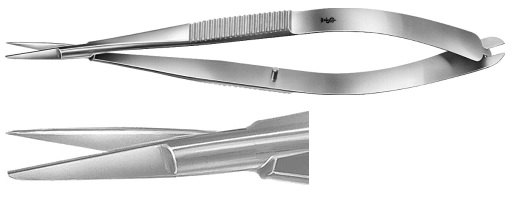 AE-OC482R, NOYES 	EYE SCISSORS 	 	125 mm, 5" 