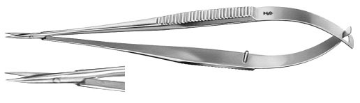 AE-OC496R, EYE SCISSORS 	 	105 mm, 4 1/8" 	