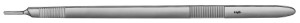 AE-BB175R, SCALPEL HANDLE, FITTING NO. 3XL FOR BLADES 10-15 AND 40, 42 250 mm, 10"