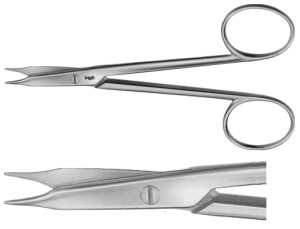 AE-BC170R, STEVENS TENDON SCISSORS STRAIGHT ,SHARP 110 mm, 4 3/8"