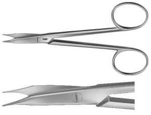 AE-BC171R, STEVENS TENDON SCISSORS CURVED,SHARP 110 mm, 4 3/8"