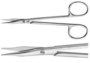 AE-BC194R, STEVENS TENDON SCISSORS STRAIGHT, BLUNT/BLUNT 125 mm, 5"