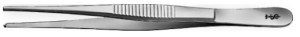 AE-BD564R, TISSUE FORCEPS, 1 x 2 TEETH, STANDARD PATTERN, 350 mm, 14"