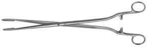 AE-BF078R, SIMS-MAIER, SPONGE FORCEPS, STRAIGHT, 350 mm, 14"