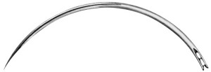 AE-BL104N, NEEDLE FIG. 4, CUTTING TO THE INNER SIDE, 1,30 x 63 MM, PAK = PACKAGE OF 12 PIECES