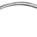 AE-BL108N, NEEDLE FIG. 8, CUTTING TO THE INNER SIDE, 1,10 x 46 MM, PAK = PACKAGE OF 12 PIECES