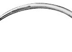 AE-BL113N, NEEDLE FIG. 13, CUTTING TO THE INNER SIDE, 0,70 x 27 MM, PAK = PACKAGE OF 12 PIECES