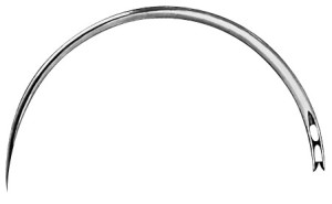 AE-BL165N, NEEDLE FIG. 5, ROUND BODY, 1,20 x 58 MM, PAK = PACKAGE OF 12 PIECES