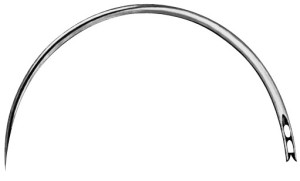 AE-BL203N, NEEDLE FIG. 3, CUTTING TO THE INNER SIDE, 1,30 x 68 MM, PAK = PACKAGE OF 12 PIECES