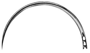 AE-BL234N, NEEDLE FIG. 4, ROUND BODY, 1,40 x 45 MM, PAK = PACKAGE OF 12 PIECES