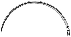 AE-BL251N, NEEDLE FIG. 1, CUTTING TO THE INNER SIDE, 1,60 x 65 MM, PAK = PACKAGE OF 12 PIECES