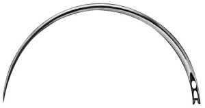 AE-BL252N, NEEDLE FIG. 2, CUTTING TO THE INNER SIDE, 1,60 x 60 MM, PAK = PACKAGE OF 12 PIECES