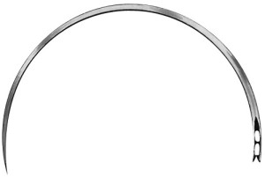 AE-BL318N, NEEDLE FIG. 000, ROUND BODY, 1,10 x 72 MM, PAK = PACKAGE OF 12 PIECES