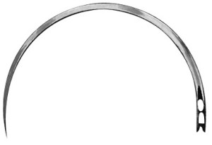 AE-BL320N, NEEDLE FIG. 0, ROUND BODY, 1,00 x 54 MM, PAK = PACKAGE OF 12 PIECES