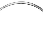 AE-BL542N, NEEDLE FIG. 2, ROUND BODY, 0,70 x 42 MM, INTESTINAL NEEDLE